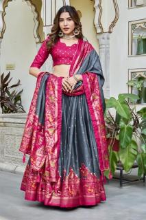 Piramid Dola Silk Bridal lehenga choli wholesale