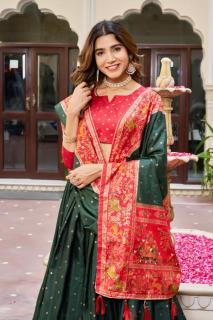 Piramid Dola Silk Bridal lehenga choli wholesale