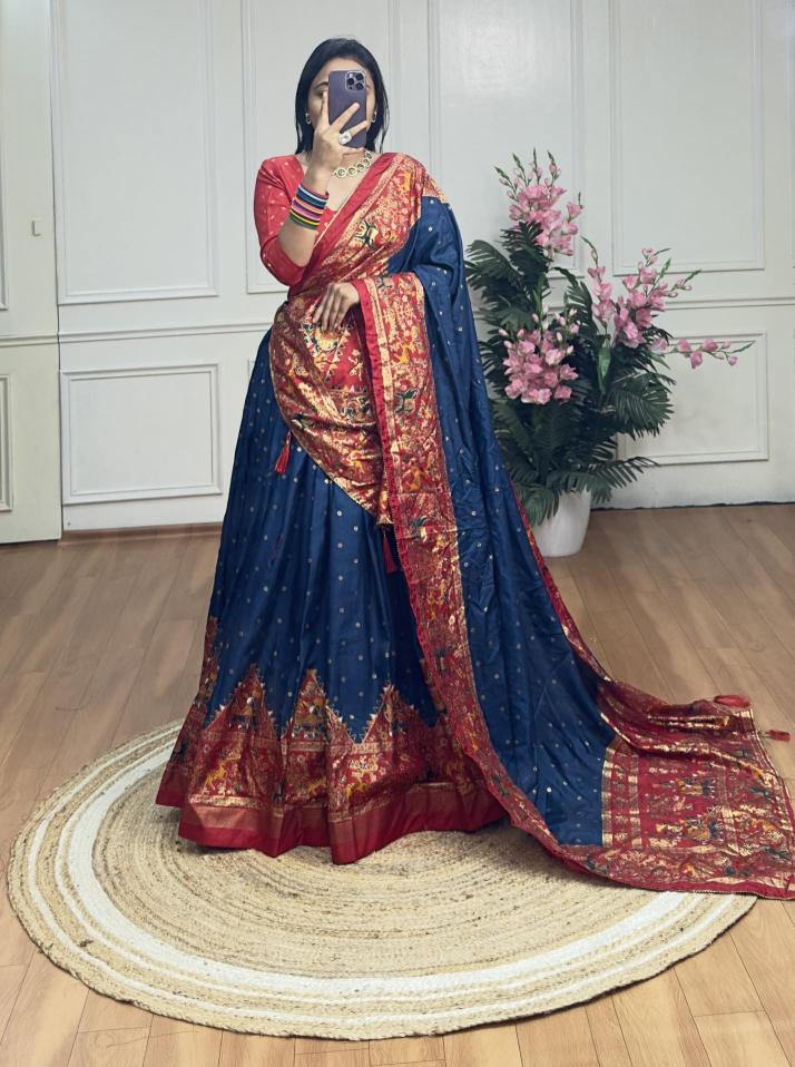 Piramid Green Dola Silk Wholesale lehenga choli suppliers