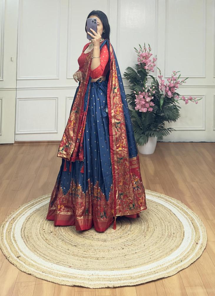 Piramid Green Dola Silk Wholesale lehenga choli suppliers