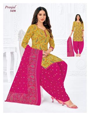 Pranjul priyanshi vol-34 Affordable dress materials in ahmedabad