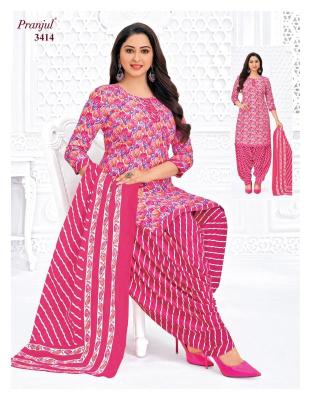 Pranjul priyanshi vol-34 Affordable dress materials in ahmedabad