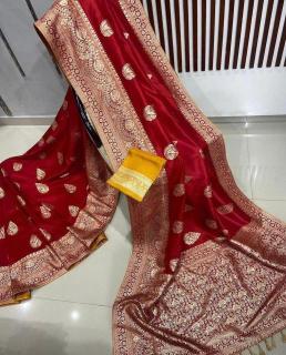 Pure banarasi dola silk Wholesale saree vendors in Hyderabad