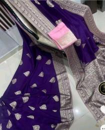Pure banarasi dola silk Wholesale saree vendors in Hyderabad