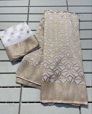 Pure khadi silk rich zari Silk saree wholesale