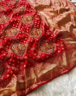 Pure soft banarasi matka silk Surat wholesale saree shops