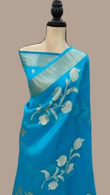 Pure soft khadi crepe silk Surat saree market