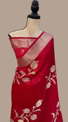 Pure soft khadi crepe silk Surat saree market