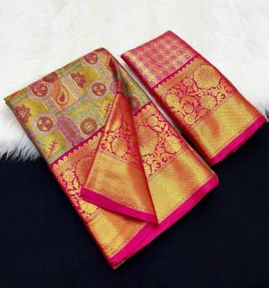 Pushpa-vol-1 Wholesale saree market in Ahmedabad