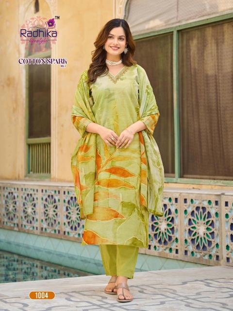 Radhika lifestyle cotton apark vol 1 Ladies kurtis in Ahmedabad