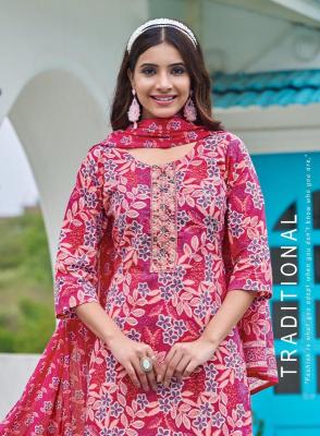 Radhika lifestyle cotton kudi vol 22 indian kurti pattern