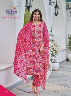 Radhika lifestyle cotton kudi vol 22 indian kurti pattern