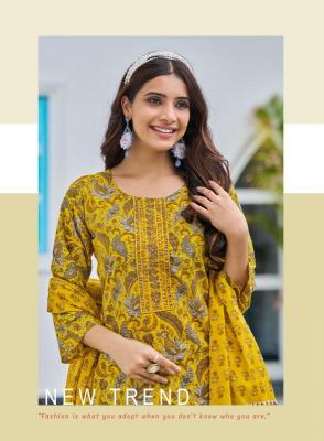 Radhika lifestyle cotton kudi vol 22 indian kurti pattern