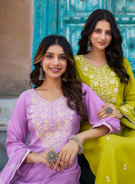 Radhika lifestyle lucknowi vol 2 Kurti wholesale suppliers in Ahmedabad