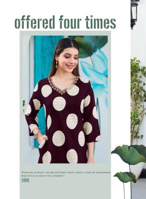 Radhika lifestyle zion vol 1 co ord set Ladies kurti wholesale market in Mumbai