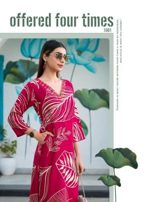 Radhika lifestyle zion vol 1 co ord set Ladies kurti wholesale market in Mumbai