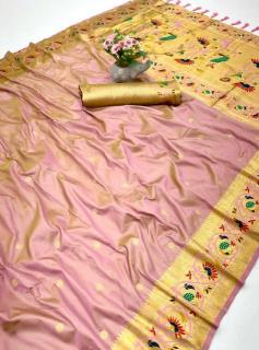 ragini-vol-7 peacock paithani Indian saree wholesale online