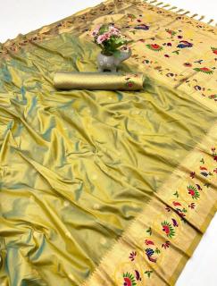 ragini-vol-7 peacock paithani Indian saree wholesale online