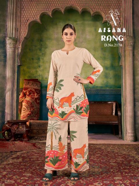 Rang surang pure cotton coord set Kurti material wholesalers in Ahmedabad