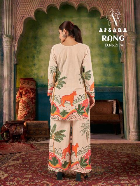Rang surang pure cotton coord set Kurti material wholesalers in Ahmedabad