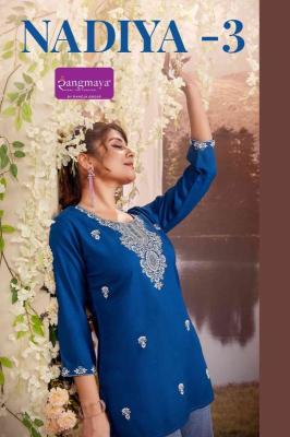 Rangmaya nadiya vol 3 Kurti wholesale market in Kolkata