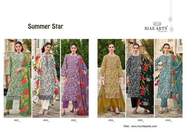 Riaz arts riaz summer star Dress materials manufacturers