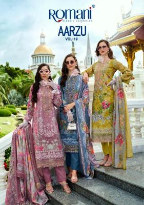 ROMANI AARZU vol 19 Bulk dress materials in Delhi