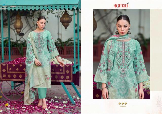 Romani needle wonder Wholesale dress materials in Ahmedabad