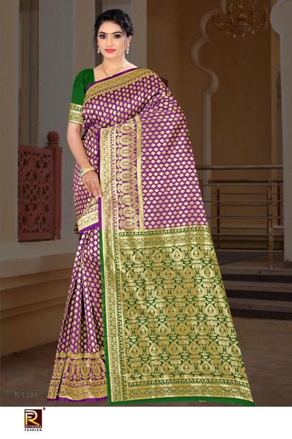 Ronisha fashion d.no-123 Bridal saree manufacturer in Kolkata