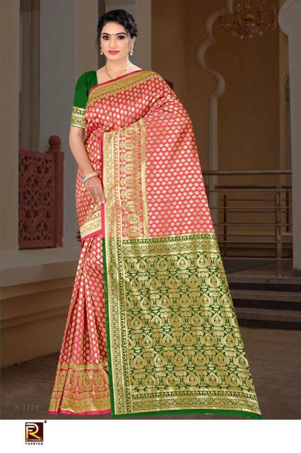 Ronisha fashion d.no-123 Bridal saree manufacturer in Kolkata