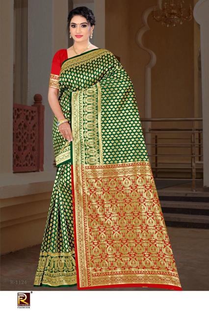 Ronisha fashion d.no-123 Bridal saree manufacturer in Kolkata