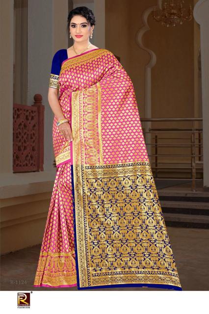 Ronisha fashion d.no-123 Bridal saree manufacturer in Kolkata