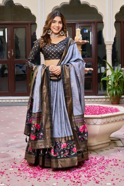 Rosebarry Dola Silk Lehenga choli wholesale price