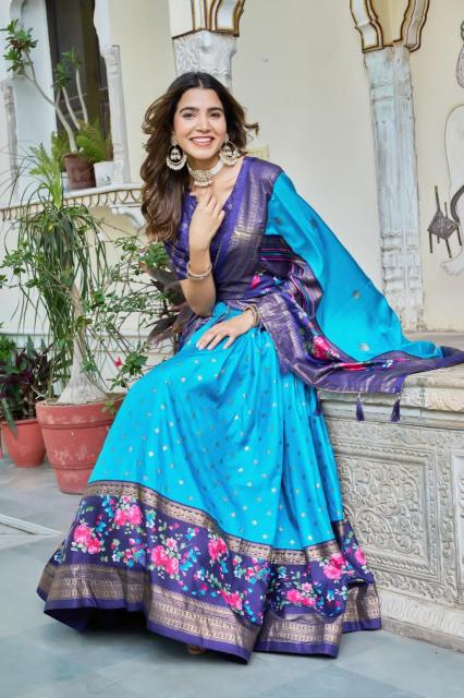 Rosebarry Dola Silk Lehenga choli wholesale price