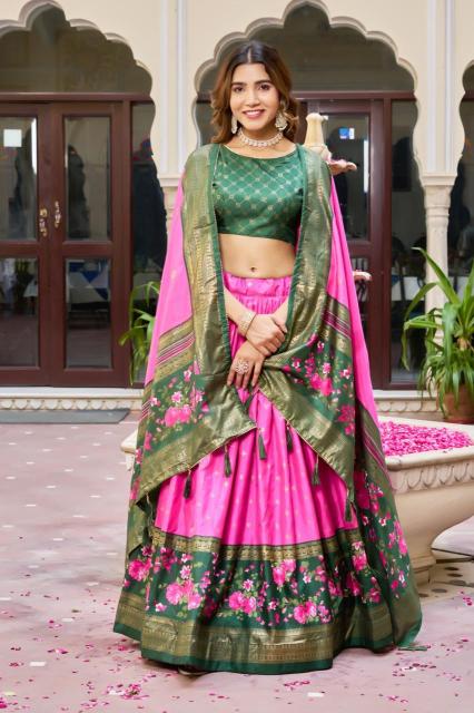 Rosebarry Dola Silk Lehenga choli wholesale price