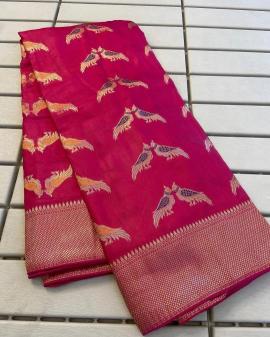 Russian cotton silk Surat Saree wholesale rate