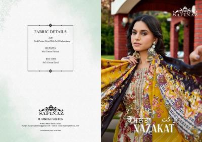Safinaz nzakat Dress materials wholesale price