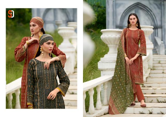 Sharadddha designer bin saeed vol 15 Hyderabad dress material market