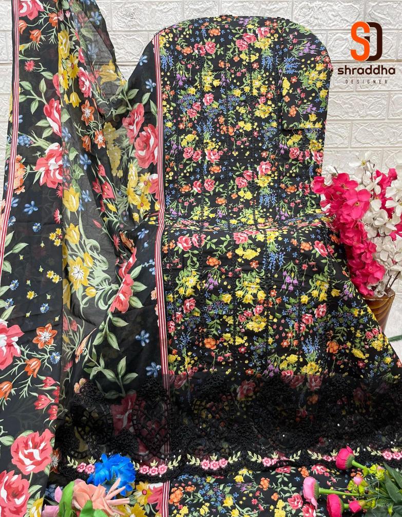 Sharaddha designer maria b.vol 19 Cotton dress material wholesale