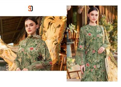 Sharaddha designer maria b.vol 19 Cotton dress material wholesale