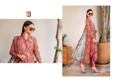 Sharaddha designer maria b.vol 19 Cotton dress material wholesale