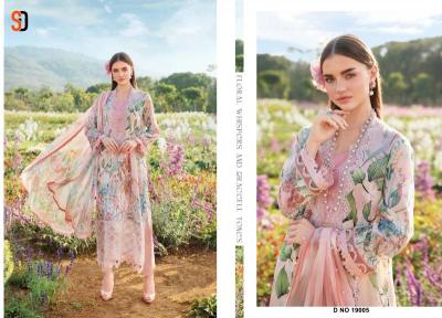 Sharaddha designer maria b.vol 19 Cotton dress material wholesale