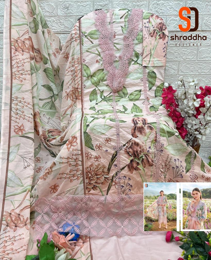 Sharaddha designer maria b.vol 19 Cotton dress material wholesale