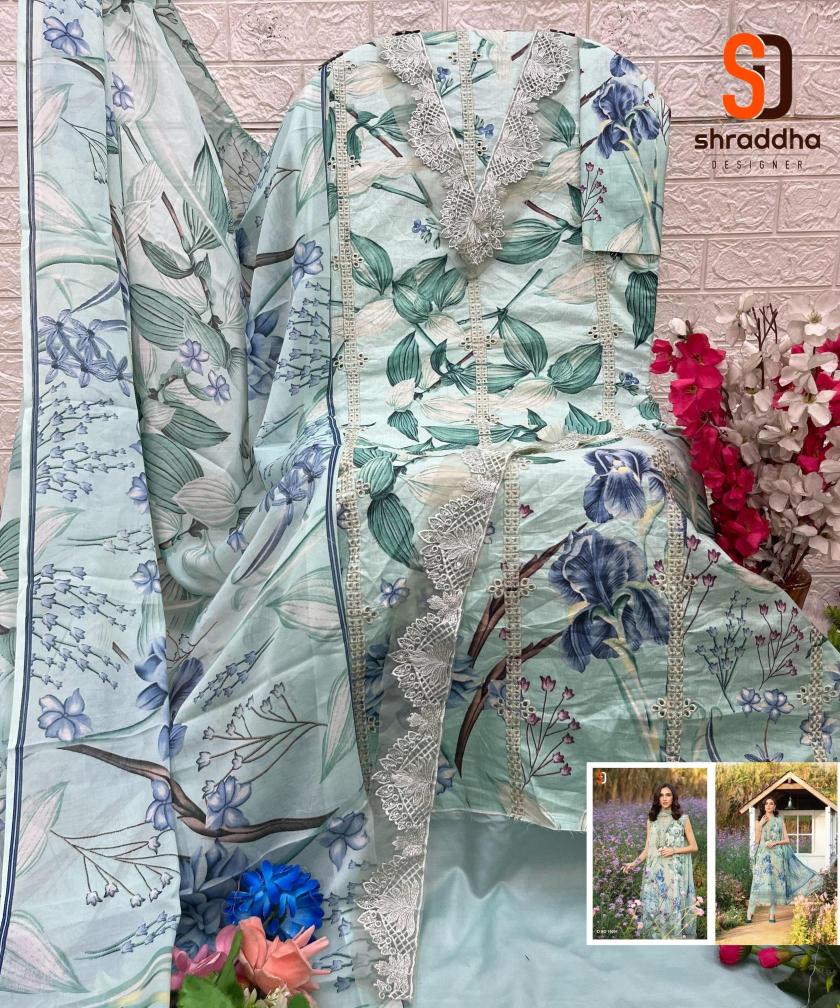 Sharaddha designer maria b.vol 19 Cotton dress material wholesale