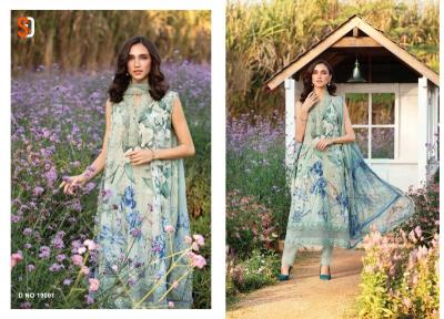 Sharaddha designer maria b.vol 19 Cotton dress material wholesale