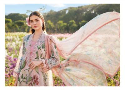 Sharaddha designer maria b.vol 19 Cotton dress material wholesale