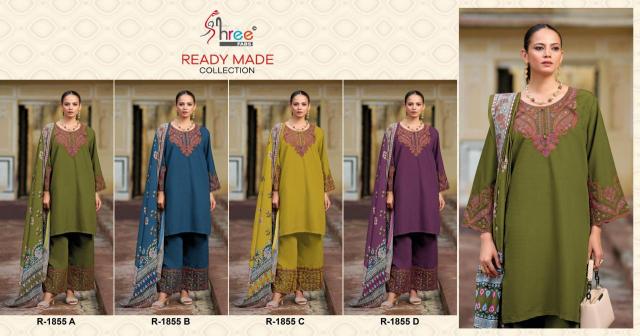 Shree fab d.no-1855 Salwar Kameez Wholesale Dealers