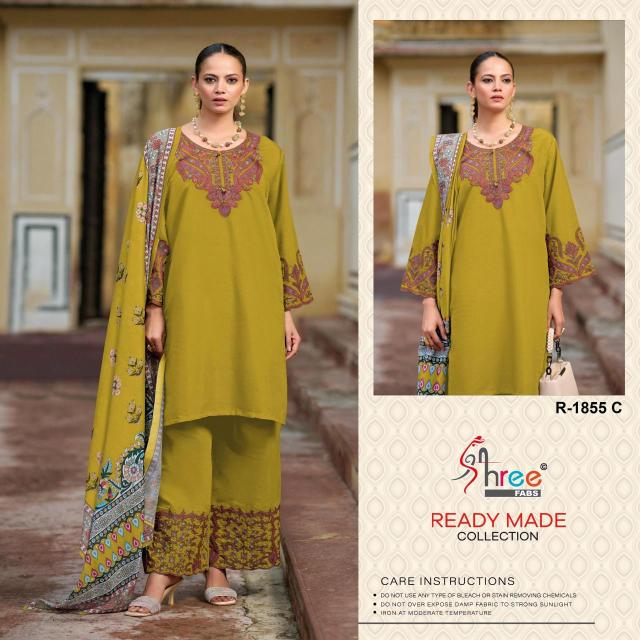 Shree fab d.no-1855 Salwar Kameez Wholesale Dealers
