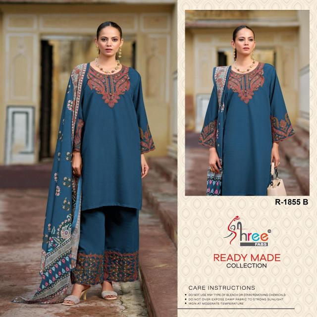 Shree fab d.no-1855 Salwar Kameez Wholesale Dealers