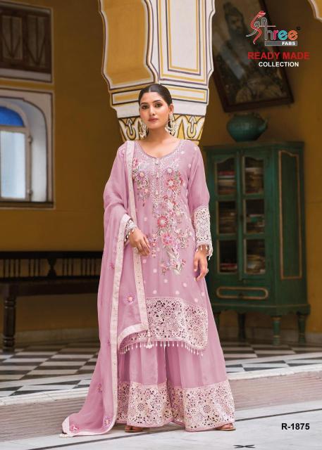 Shree fab d.no-1875 Designer Salwar Kameez Wholesale in Kolkata